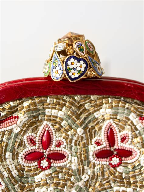 dolce gabbana miss dea clutch|Dolce & Gabbana Miss Dea Byzantine Mosaic Gold Red Clutch .